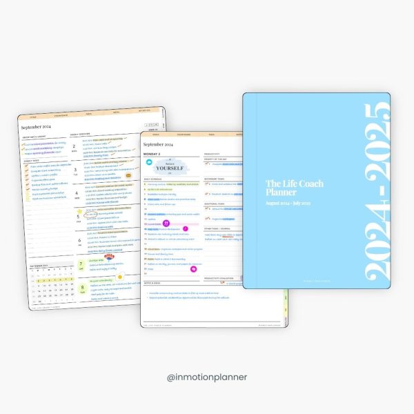 2024-2025 Planner digital - Le Planner Coach de Vie - Vertical – Image 16