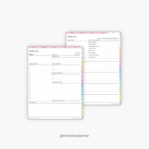 2024-2025 Planner digital - Le Planner Coach de Vie - Vertical – Image 10