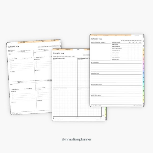 2024-2025 Planner digital - Le Planner Coach de Vie - Vertical – Image 20