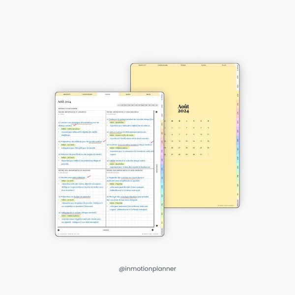 2024-2025 Planner digital - Le Planner Coach de Vie - Vertical – Image 7