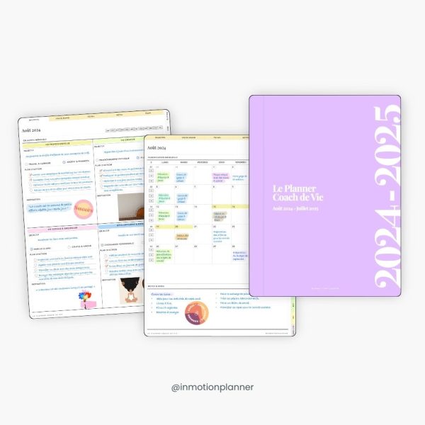2024-2025 Planner digital - Le Planner Coach de Vie - Vertical – Image 6