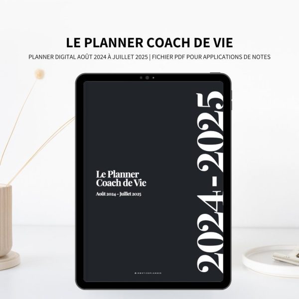 2024-2025 Planner digital - Le Planner Coach de Vie - Vertical – Image 4
