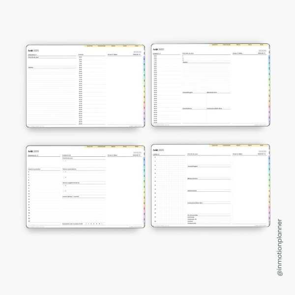 2025 Planner digital - Le Planner Coach de Vie - Horizontal – Image 10