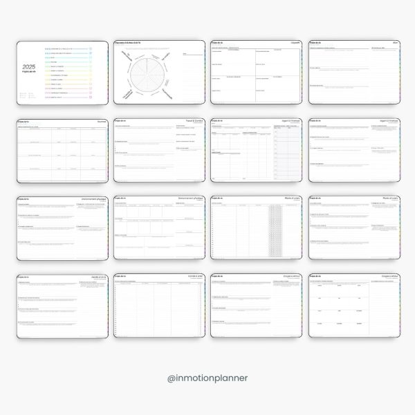 2025 Planner digital - Le Planner Coach de Vie - Horizontal – Image 6
