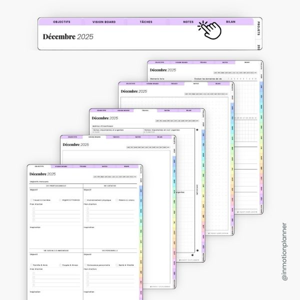 2025 Planner digital - Le Planner Coach de Vie - Vertical – Image 8