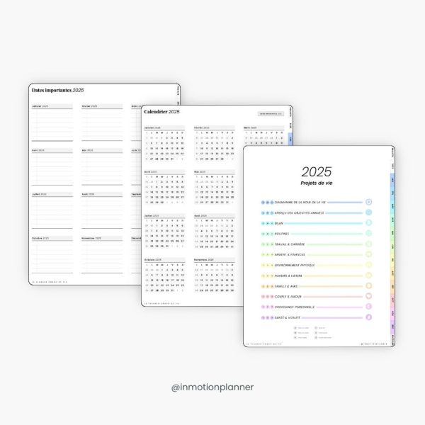 2025 Planner digital - Le Planner Coach de Vie - Vertical – Image 4