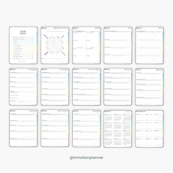 2025 Planner digital - Le Planner Coach de Vie - Vertical – Image 6