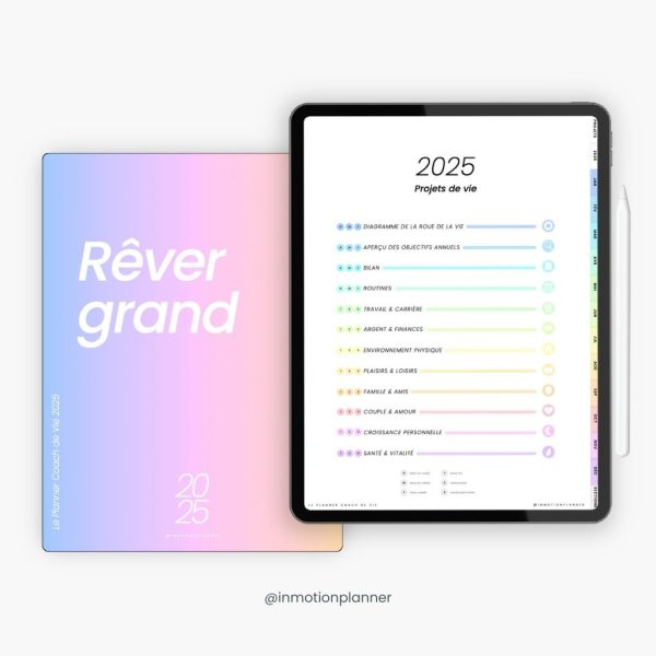 2025 Planner digital - Le Planner Coach de Vie - Vertical – Image 5