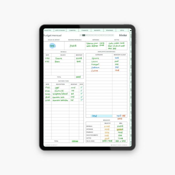 Planner Budget – Image 2