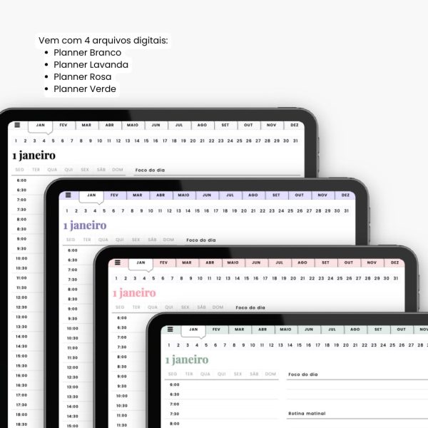 Planner Diário 365 (Portugais) – Image 3