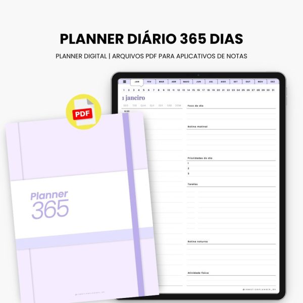 Planner Diário 365 (Portugais) – Image 4