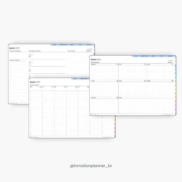 Planner Digital 2025 - Planner de Vida - Horizontal (Portugais) – Image 10