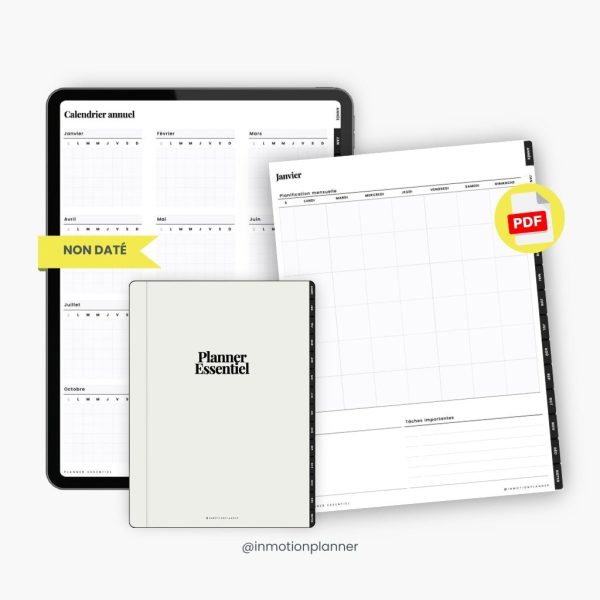 Planner digital Essentiel non daté – Image 3