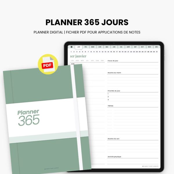 Planner digital Journalier 365 – Image 4