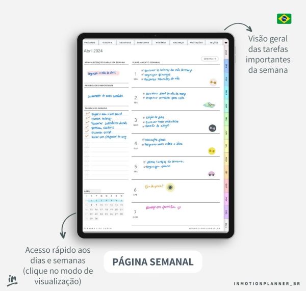 Planner Life Coach 2024 (Portugais) – Image 16