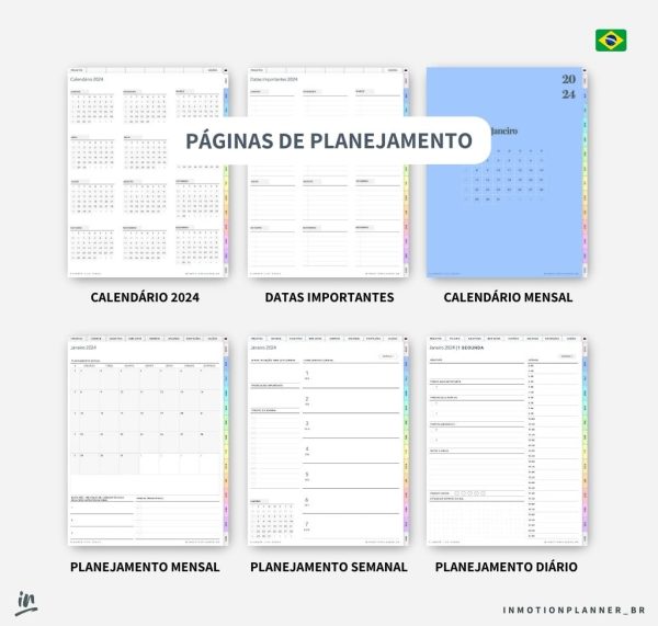 Planner Life Coach 2024 (Portugais) – Image 7