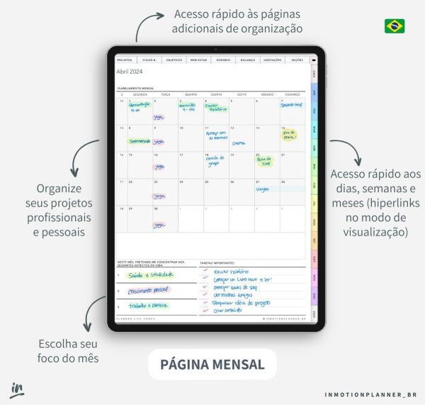 Planner Life Coach 2024 (Portugais) – Image 18