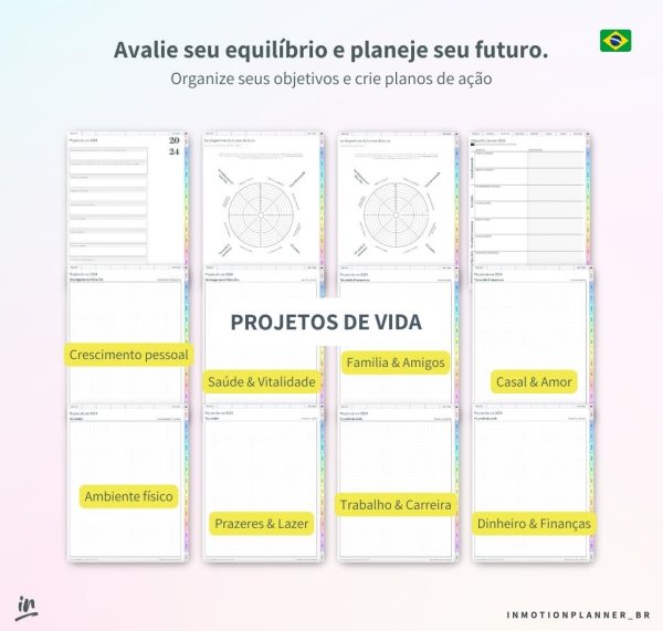 Planner Life Coach 2024 (Portugais) – Image 12