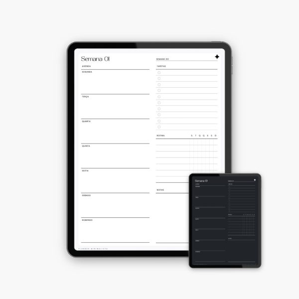 Planner Minimalista (Portugais) – Image 2
